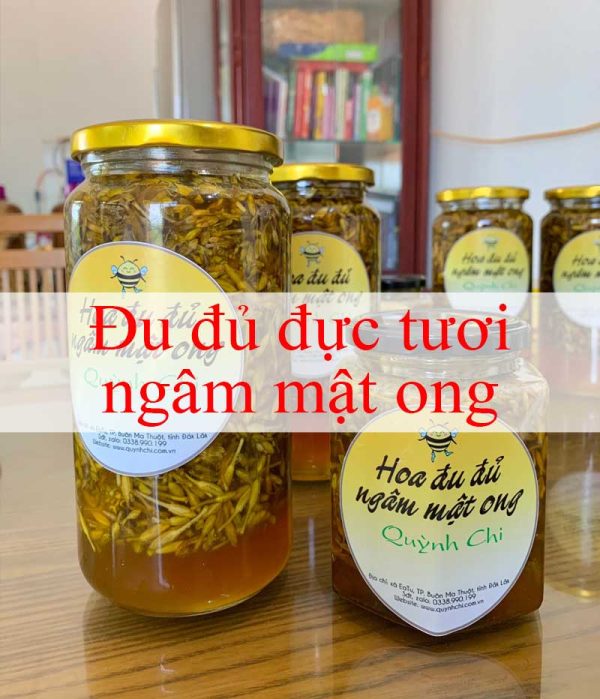 đu đủ đực tươi ngâm mật ong nuôi tự nhiên