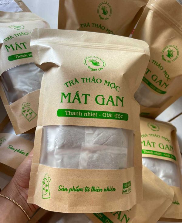 trà khổ qua rừng mát gan